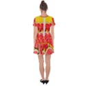 Watermelon Drop Hem Mini Chiffon Dress View2