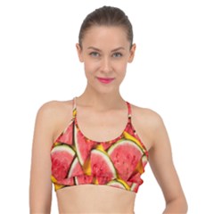 Watermelon Basic Training Sports Bra by artworkshop