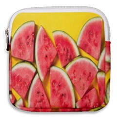 Watermelon Mini Square Pouch by artworkshop