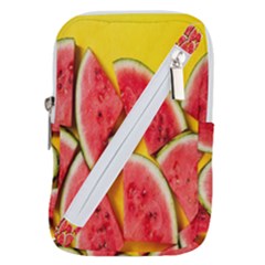 Watermelon Belt Pouch Bag (large) by artworkshop