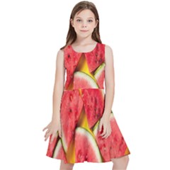 Watermelon Kids  Skater Dress by artworkshop