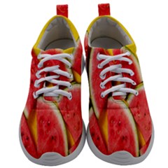 Watermelon Mens Athletic Shoes by artworkshop