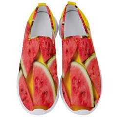 Watermelon Men s Slip On Sneakers by artworkshop