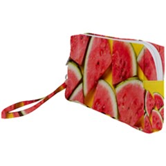 Watermelon Wristlet Pouch Bag (small) by artworkshop