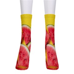 Watermelon Crew Socks by artworkshop