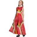 Watermelon Kids  Satin Sleeveless Maxi Dress View2