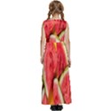 Watermelon Kids  Satin Sleeveless Maxi Dress View4