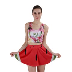 Watermelon Pillow Fluffy Mini Skirt by artworkshop