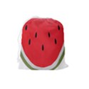 Watermelon Pillow Fluffy Drawstring Pouch (Large) View2