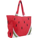 Watermelon Pillow Fluffy Simple Shoulder Bag View2