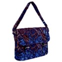 Autumn Fractal Forest Background Buckle Messenger Bag View1