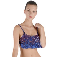 Autumn Fractal Forest Background Layered Top Bikini Top  by Amaryn4rt