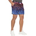 Autumn Fractal Forest Background Men s Runner Shorts View2