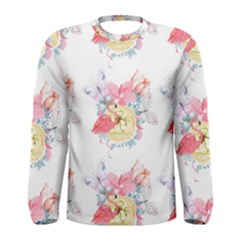 Flamingos Men s Long Sleeve Tee by Sparkle