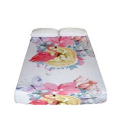 Flamingos Fitted Sheet (full/ Double Size) by Sparkle