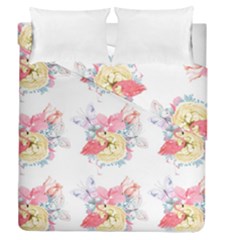 Flamingos Duvet Cover Double Side (queen Size) by Sparkle