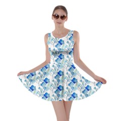 Flowers Pattern Skater Dress by Sparkle