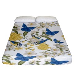 Birds Pattern Fitted Sheet (king Size) by Sparkle