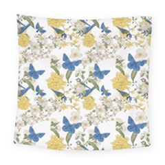 Birds Pattern Square Tapestry (large) by Sparkle