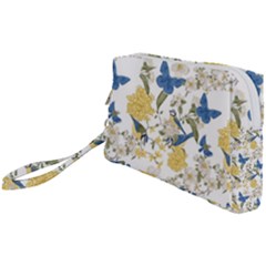 Birds Pattern Wristlet Pouch Bag (small) by Sparkle