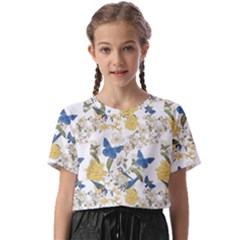 Birds Pattern Kids  Basic Tee