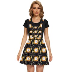 Flowers Pattern Apron Dress by Sparkle