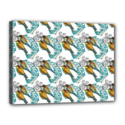 Birds Canvas 16  X 12  (stretched) by Sparkle