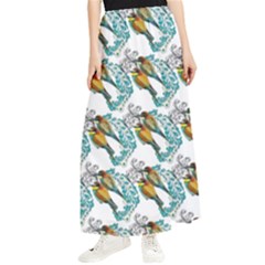 Birds Maxi Chiffon Skirt by Sparkle