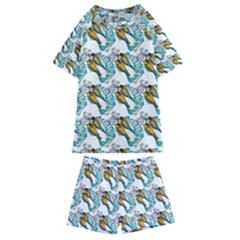 Birds Kids  Swim Tee And Shorts Set by Sparkle