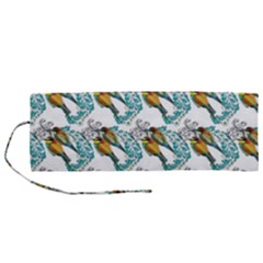 Birds Roll Up Canvas Pencil Holder (m)