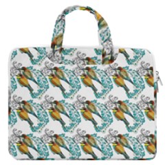 Birds Macbook Pro 16  Double Pocket Laptop Bag  by Sparkle