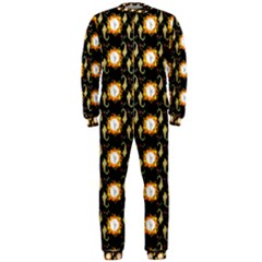 Flowers Pattern Onepiece Jumpsuit (men) by Sparkle