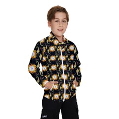 Flowers Pattern Kids  Windbreaker