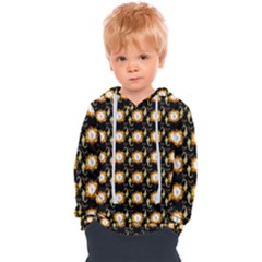 Flowers Pattern Kids  Overhead Hoodie by Sparkle