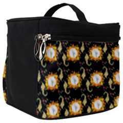 Flowers Pattern Make Up Travel Bag (big) by Sparkle