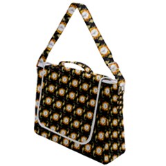 Flowers Pattern Box Up Messenger Bag by Sparkle