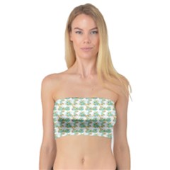 Flowers Pattern Bandeau Top by Sparkle