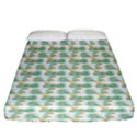 Flowers Pattern Fitted Sheet (King Size) View1