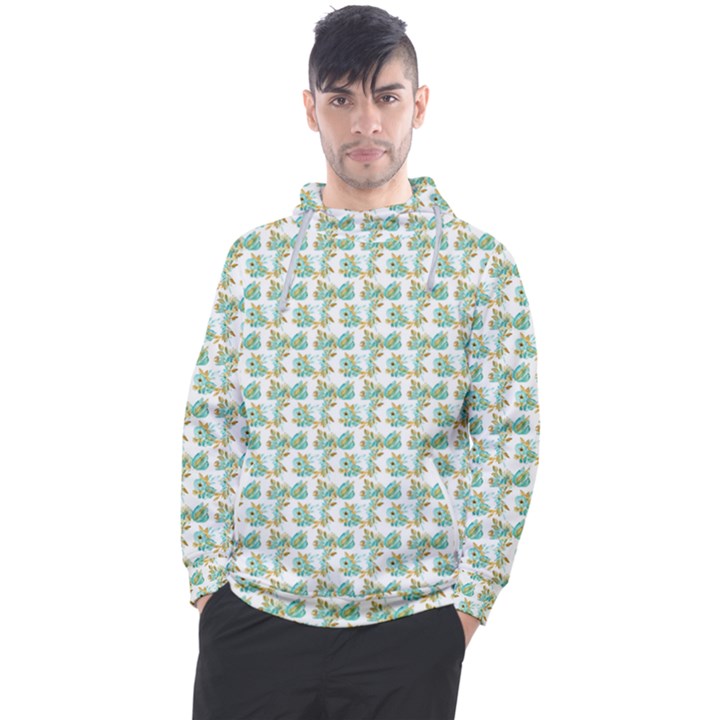 Flowers Pattern Men s Pullover Hoodie