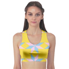 Geometry Sports Bra by Sparkle