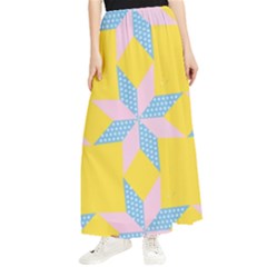 Geometry Maxi Chiffon Skirt by Sparkle