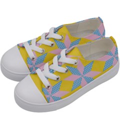 Geometry Kids  Low Top Canvas Sneakers by Sparkle