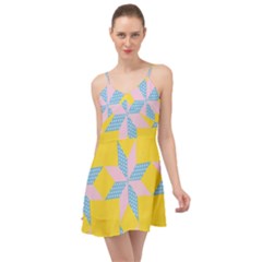 Geometry Summer Time Chiffon Dress by Sparkle