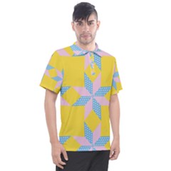 Geometry Men s Polo Tee by Sparkle