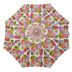 Bunch Of Flowers Straight Umbrellas by Sparkle