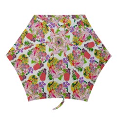 Bunch Of Flowers Mini Folding Umbrellas by Sparkle