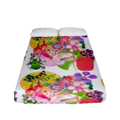 Bunch Of Flowers Fitted Sheet (full/ Double Size) by Sparkle