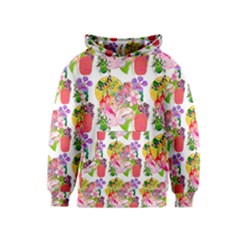 Bunch Of Flowers Kids  Pullover Hoodie