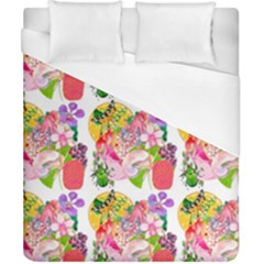 Bunch Of Flowers Duvet Cover (california King Size) by Sparkle