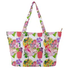 Bunch Of Flowers Full Print Shoulder Bag by Sparkle